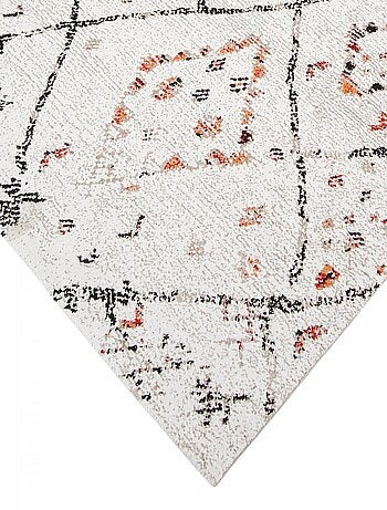 Tapis salon et chambre tissé motif berbère MORYLA C