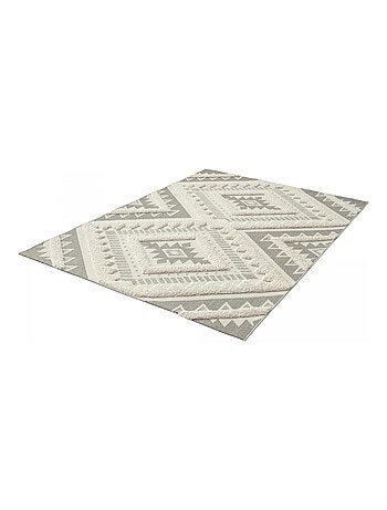 Tapis salon et chambre tissé motif ethnique BAIME