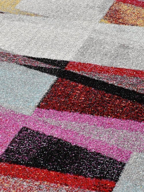 Tapis salon et chambre tissé motif ethnique ELYZA - Kiabi