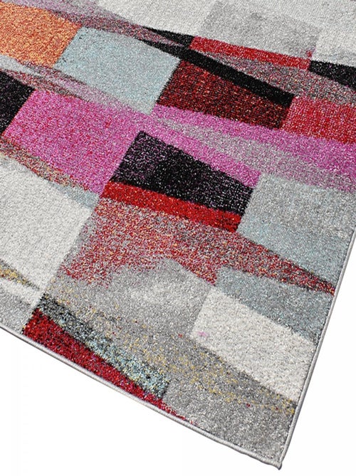 Tapis salon et chambre tissé motif ethnique ELYZA - Kiabi