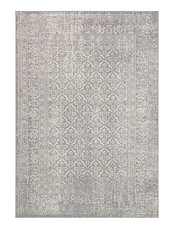Tapis salon et chambre tissé motif ethnique LUMIN 4