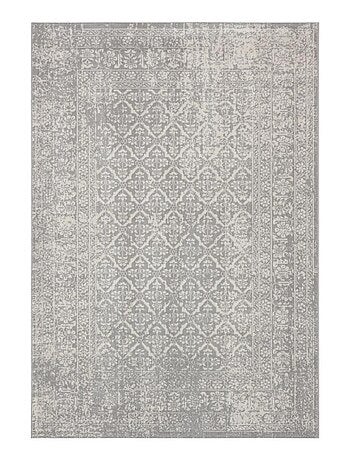 Tapis salon et chambre tissé motif ethnique LUMIN 4