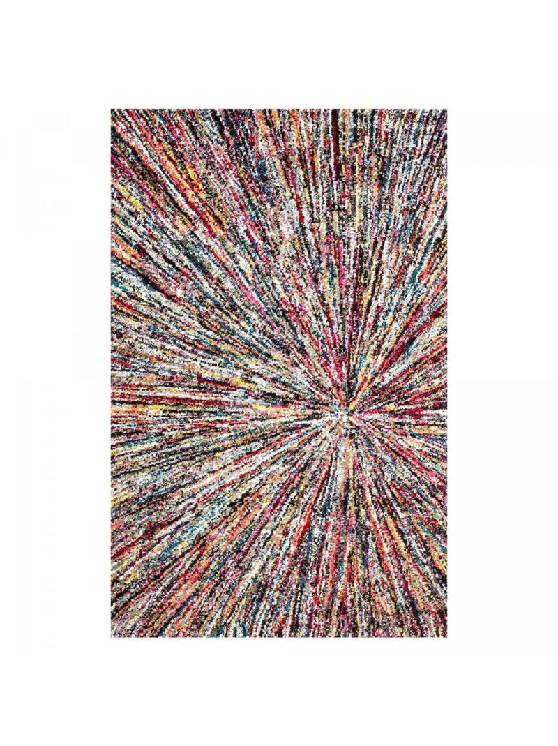 Tapis salon et chambre tissé motif ethnique LYN6 IMPACT Multicolore - Kiabi