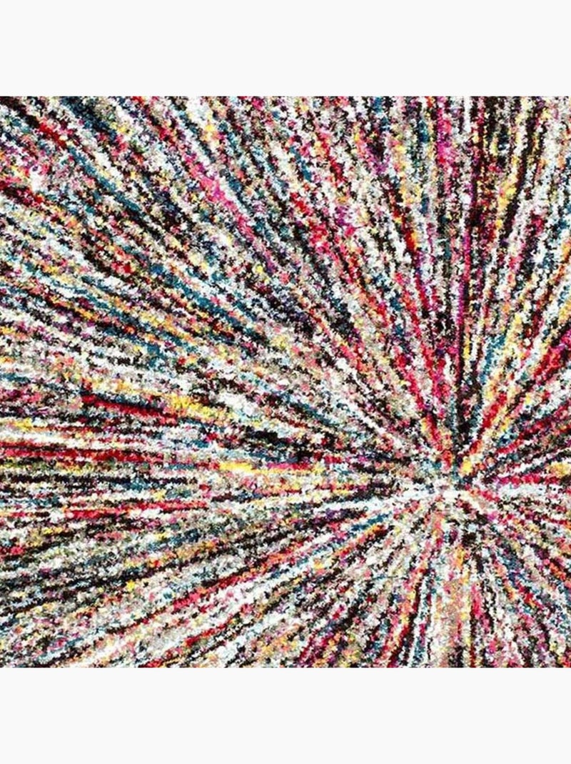 Tapis salon et chambre tissé motif ethnique LYN6 IMPACT Multicolore - Kiabi