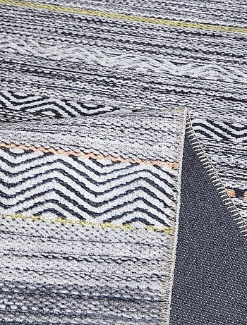 Tapis salon et chambre tissé motif ethnique NOBASTA