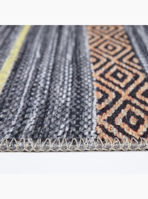 Tapis salon et chambre tissé motif ethnique NOBASTA - Kiabi