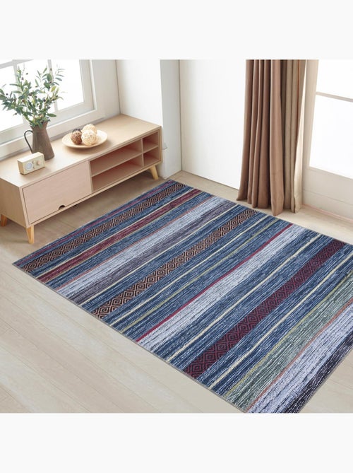 Tapis salon et chambre tissé motif ethnique NOBASTA - Kiabi