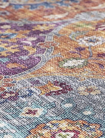 Tapis salon et chambre tissé motif ethnique VIVACE 5