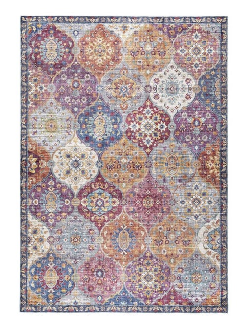Tapis salon et chambre tissé motif ethnique VIVACE 5 - Kiabi