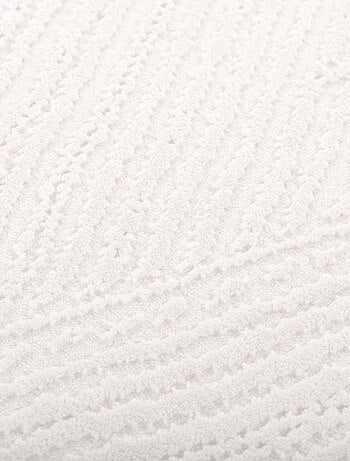 Tapis salon et chambre tissé motif faux uni DAMCIA