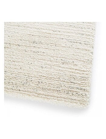 Tapis salon et chambre tissé motif faux uni GLACIA 1