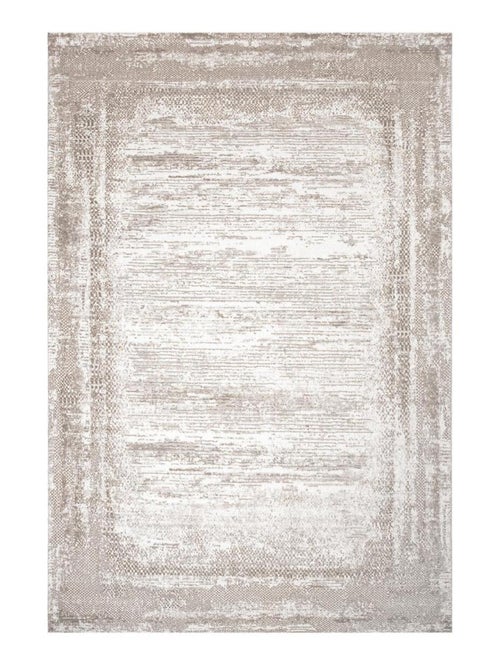 Tapis salon et chambre tissé motif faux uni LYN7 KALEE - Kiabi