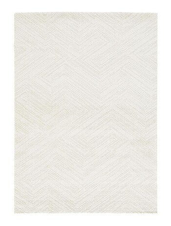 Tapis salon NAFO 1 en polyester doux et soyeux Fait en Europe