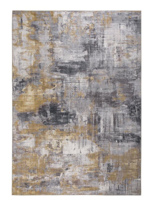 Tapis salon et chambre tissé motif faux uni NIKOL - Kiabi