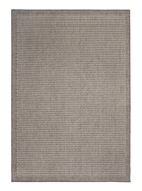 Tapis salon et chambre tissé motif faux uni NOUCHY - Kiabi