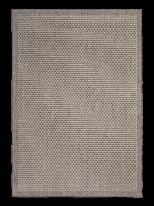Tapis salon et chambre tissé motif faux uni NOUCHY - Kiabi