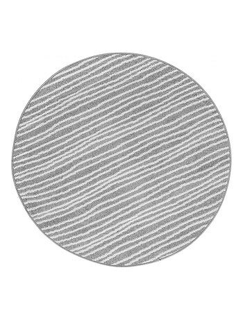 Tapis salon et chambre tissé motif faux uni VAGLA