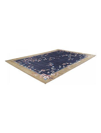 Tapis salon et chambre tissé motif floral VIVACE 7
