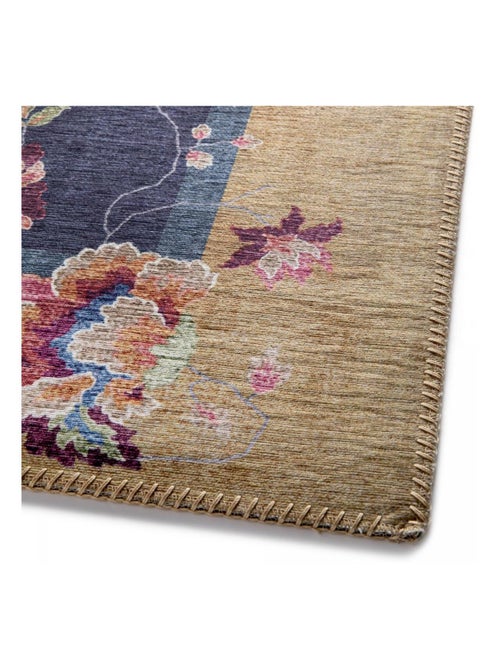 Tapis salon et chambre tissé motif floral VIVACE 7 - Kiabi