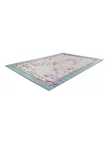 Tapis salon et chambre tissé motif floral VIVACE 7