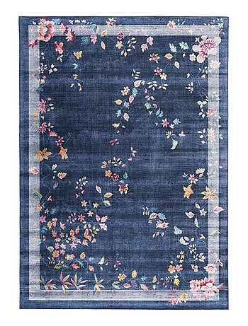 Tapis salon et chambre tissé motif floral VIVACE 8