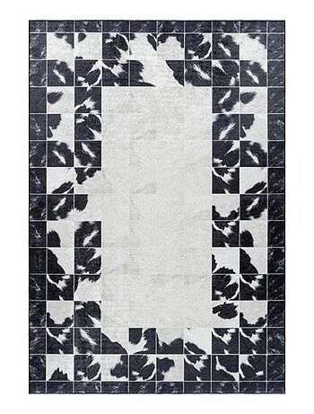 Tapis salon et chambre tissé motif fresque NOATAK