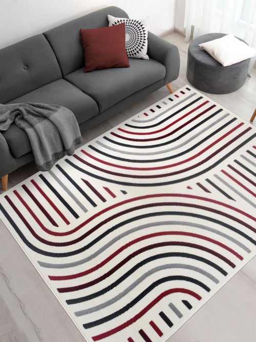 Tapis salon et chambre tissé motif géométrique AF2 MUCOUR - Kiabi