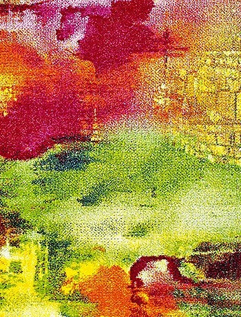 Tapis salon et chambre tissé motif géométrique BE 54