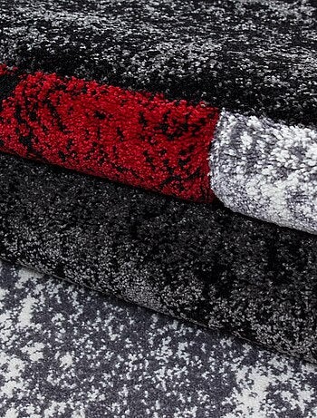 Tapis salon et chambre tissé motif géométrique CARARELLE