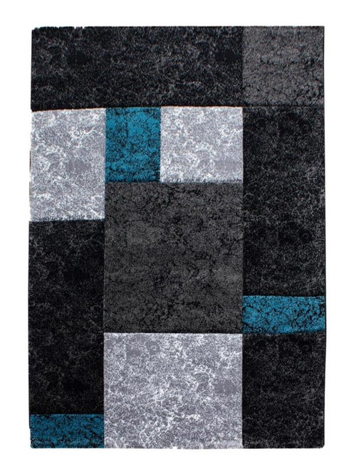 Tapis salon et chambre tissé motif géométrique CARARELLE - Kiabi