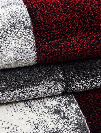 Tapis salon et chambre tissé motif géométrique CARARELLI