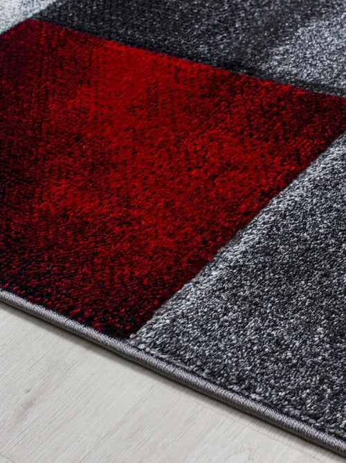 Tapis salon et chambre tissé motif géométrique CARARELLI - Kiabi