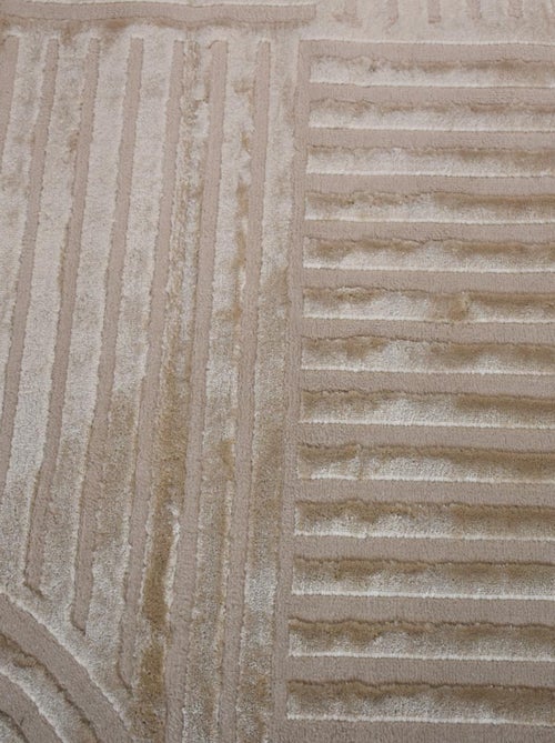 Tapis salon et chambre tissé motif géométrique CERABI - Kiabi
