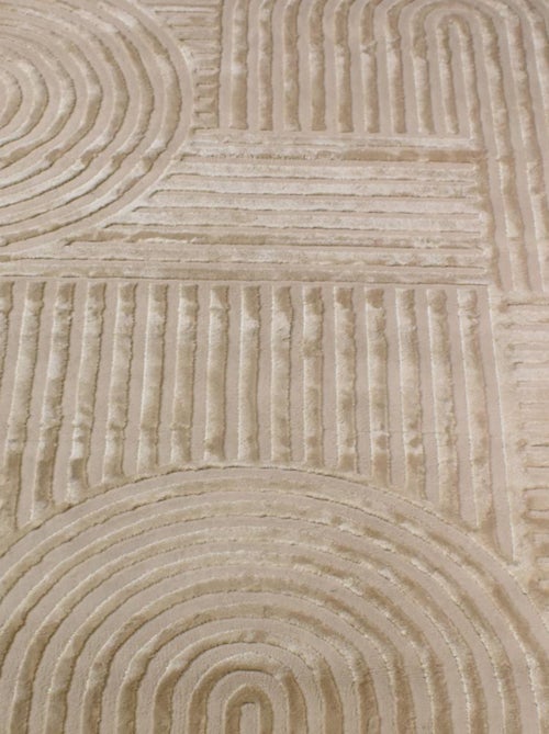 Tapis salon et chambre tissé motif géométrique CERABI - Kiabi