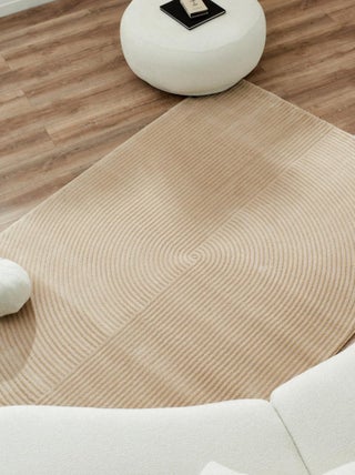 Tapis salon et chambre tissé motif géométrique CEROTI
