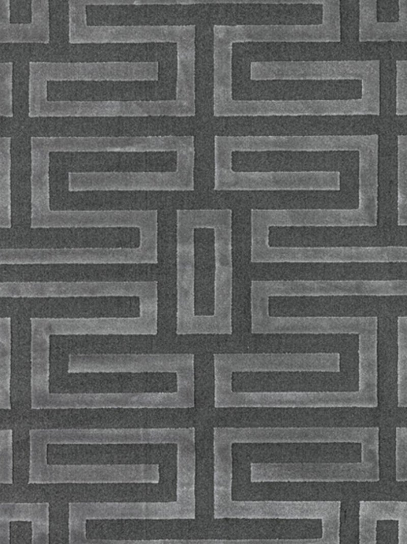 Tapis salon et chambre tissé motif géométrique CONRAD Gris - Kiabi