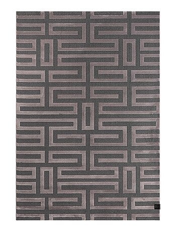 Tapis salon et chambre tissé motif géométrique CONRAD