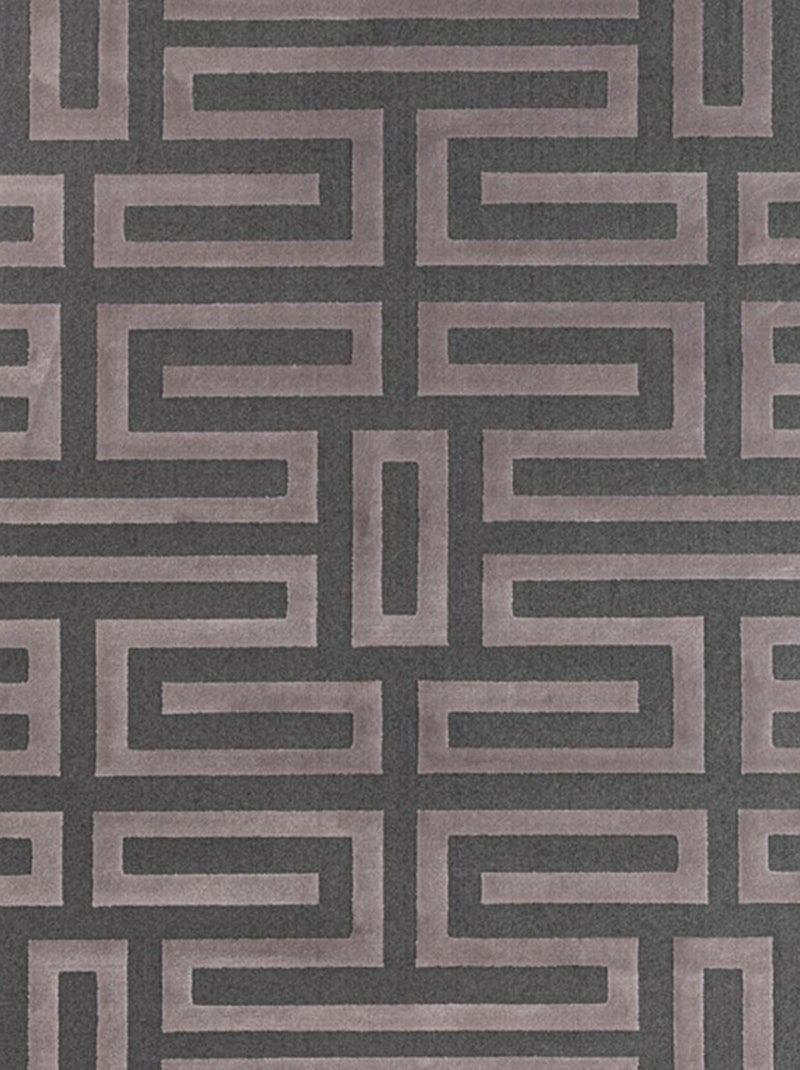 Tapis salon et chambre tissé motif géométrique CONRAD Rose - Kiabi