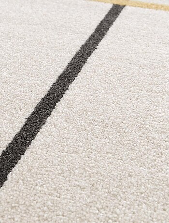 Tapis salon et chambre tissé motif géométrique CONTELUNE