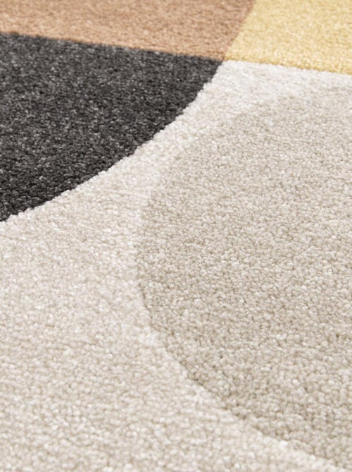 Tapis salon et chambre tissé motif géométrique CONTEMULTI - Kiabi