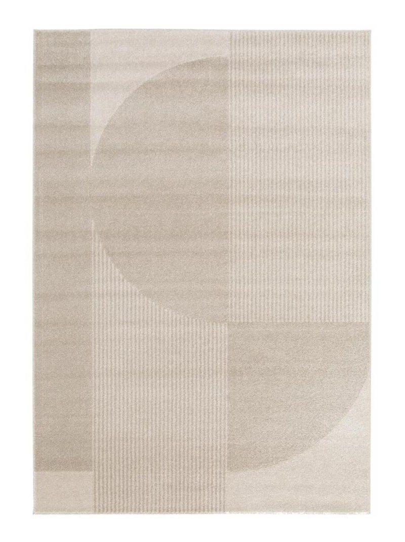 Tapis salon et chambre tissé motif géométrique CONTUNI Beige - Kiabi