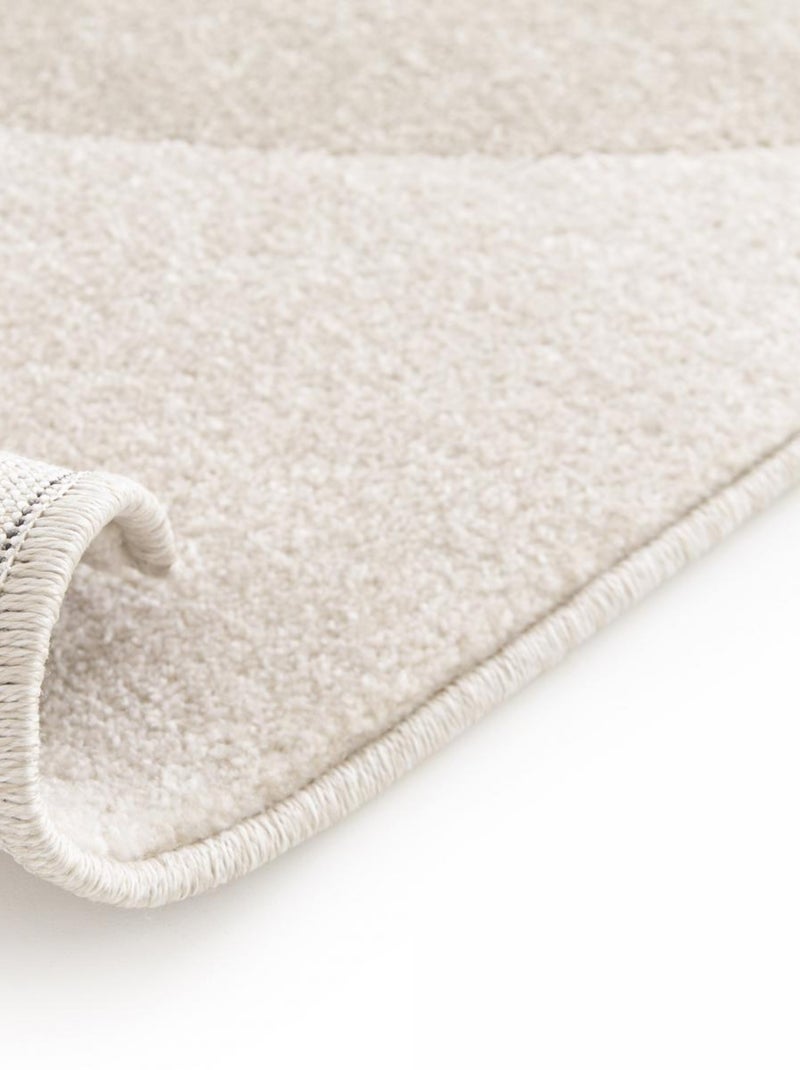 Tapis salon et chambre tissé motif géométrique CONTUNI Beige - Kiabi