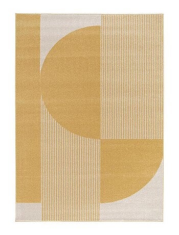 Tapis salon et chambre tissé motif géométrique CONTUNI