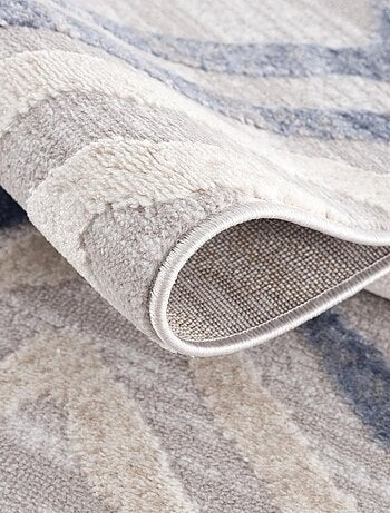 Tapis salon et chambre tissé motif géométrique DOUCA