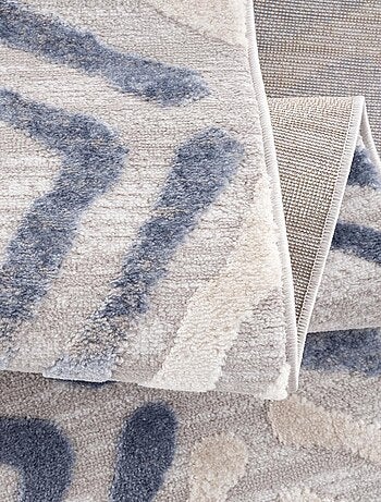 Tapis salon et chambre tissé motif géométrique DOUCA