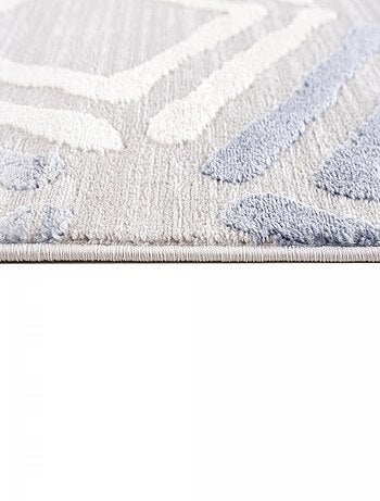 Tapis salon et chambre tissé motif géométrique DOUCA