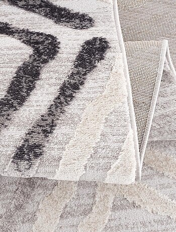 Tapis salon et chambre tissé motif géométrique DOUCA