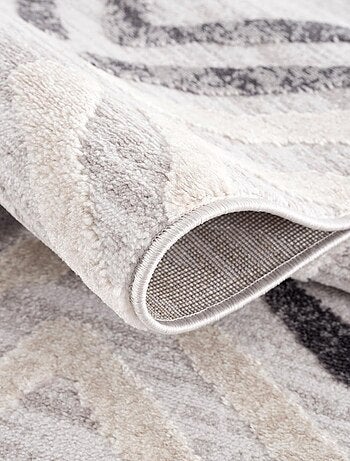 Tapis salon et chambre tissé motif géométrique DOUCA