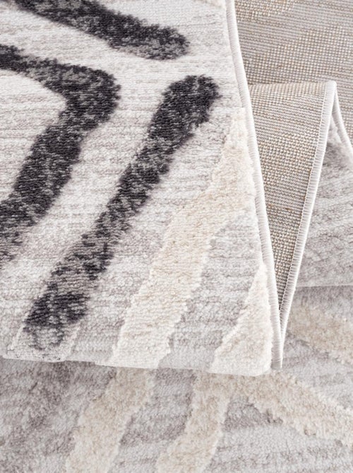 Tapis salon et chambre tissé motif géométrique DOUCA - Kiabi