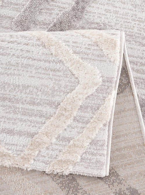 Tapis salon et chambre tissé motif géométrique DOUCA - Kiabi